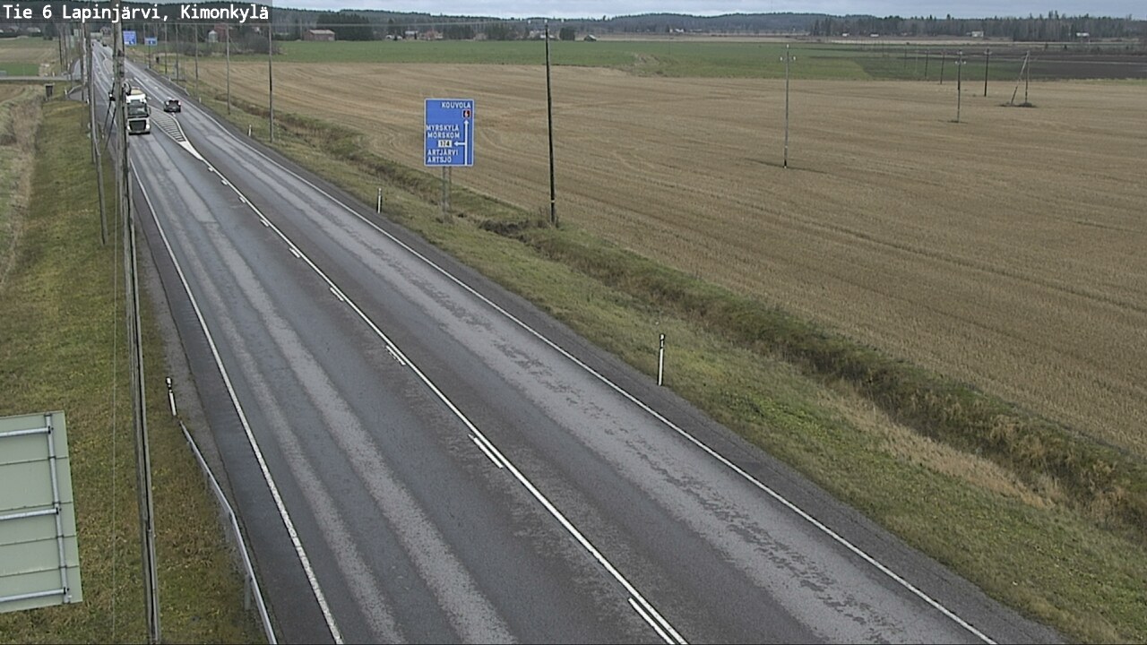 Kelikamerat Kuva Tie 6 Lapinjärvi, Kimonkylä, Lapinjärvi, Uusimaa