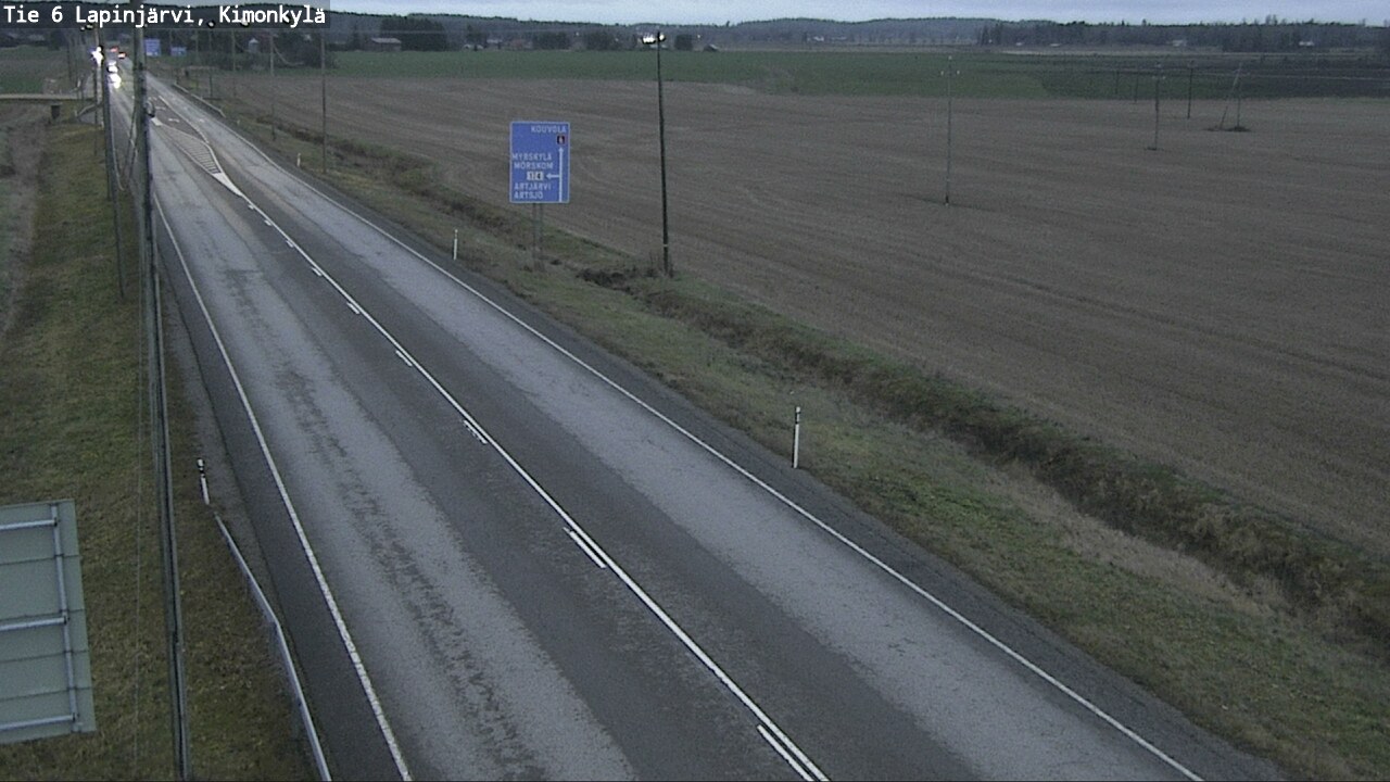 Kelikamerat Kuva Tie 6 Lapinjärvi, Kimonkylä, Lapinjärvi, Uusimaa