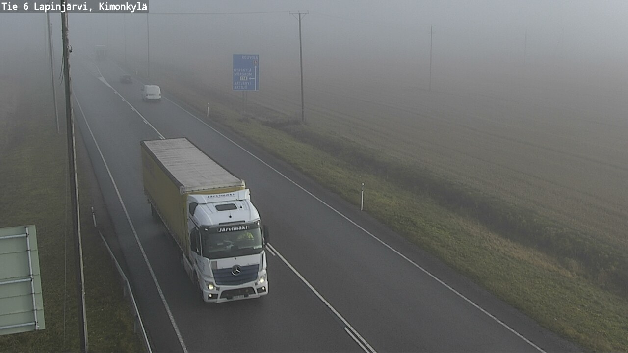 Kelikamerat Kuva Tie 6 Lapinjärvi, Kimonkylä, Lapinjärvi, Uusimaa