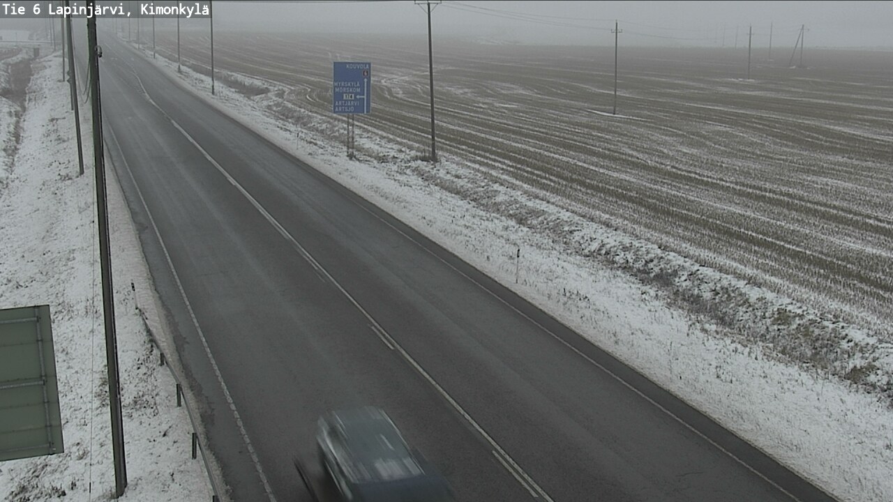 Kelikamerat Kuva Tie 6 Lapinjärvi, Kimonkylä, Lapinjärvi, Uusimaa