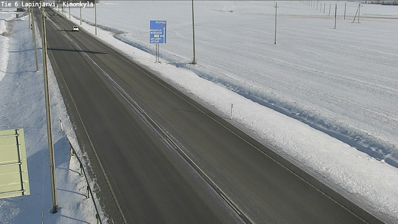 Kelikamerat Kuva Tie 6 Lapinjärvi, Kimonkylä, Lapinjärvi, Uusimaa