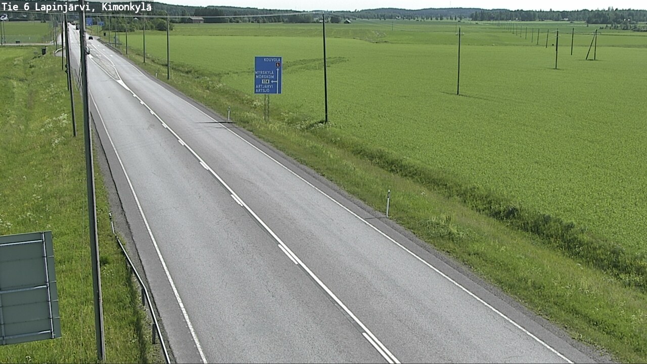 Kelikamerat Kuva Tie 6 Lapinjärvi, Kimonkylä, Lapinjärvi, Uusimaa