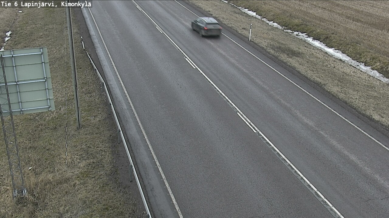 Weather Camera Image Väg 6 Lapinjärvi, Kimoböle, Lapinjärvi, Uusimaa