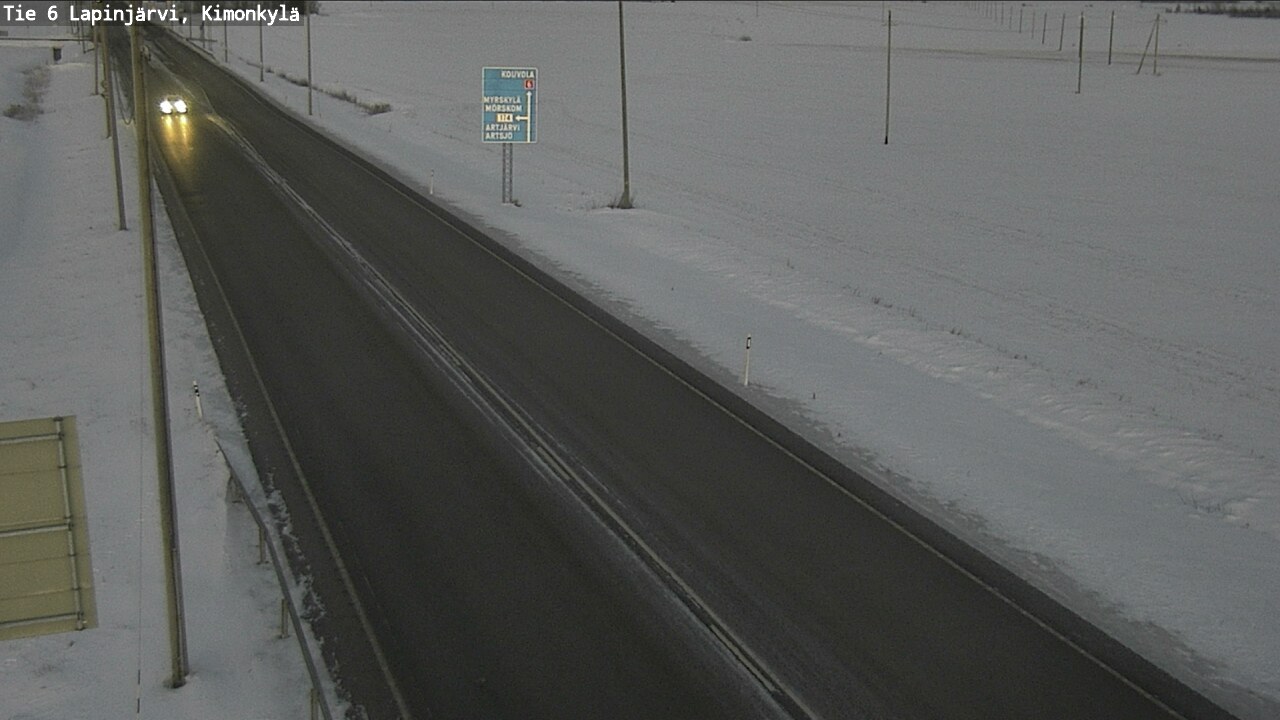 Kelikamerat Kuva Tie 6 Lapinjärvi, Kimonkylä, Lapinjärvi, Uusimaa