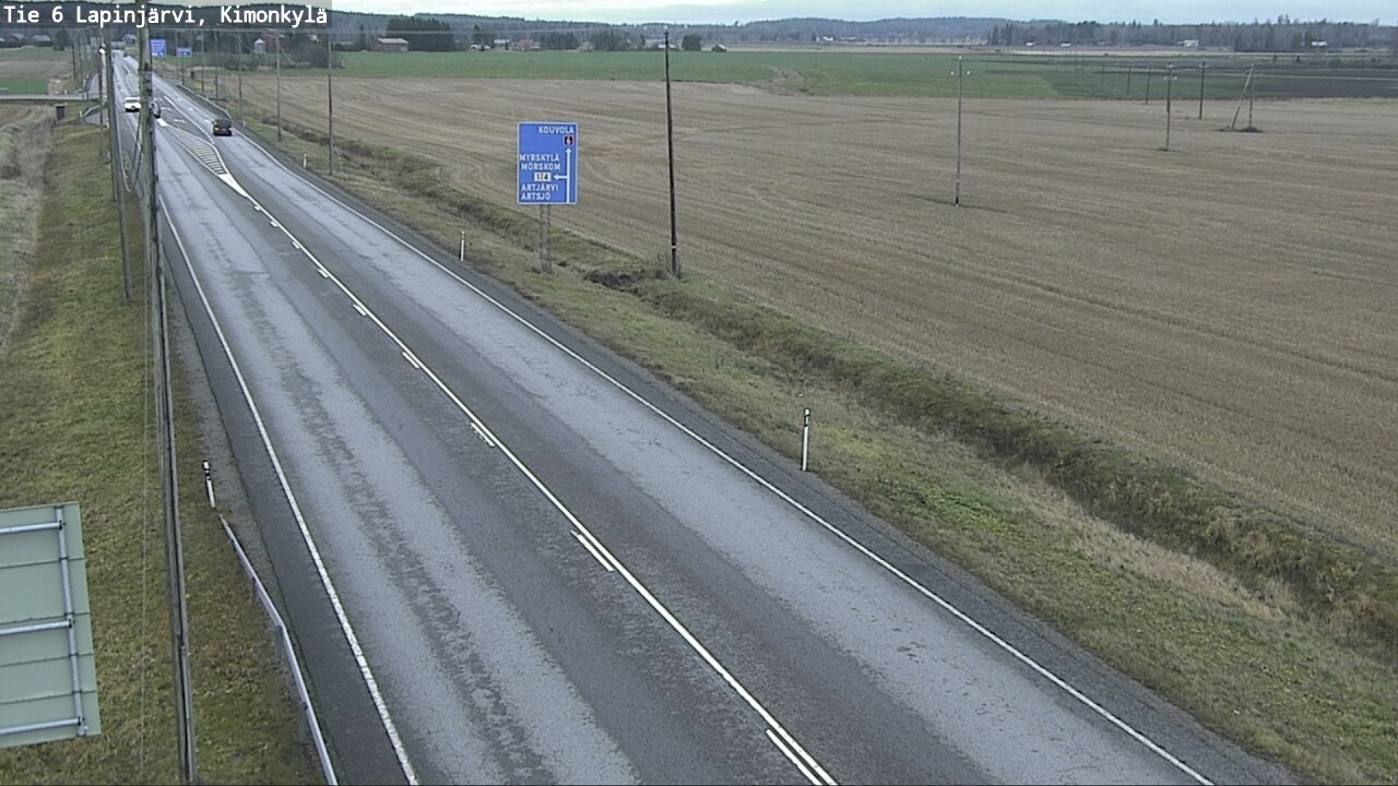 Kelikamerat Kuva Tie 6 Lapinjärvi, Kimonkylä, Lapinjärvi, Uusimaa
