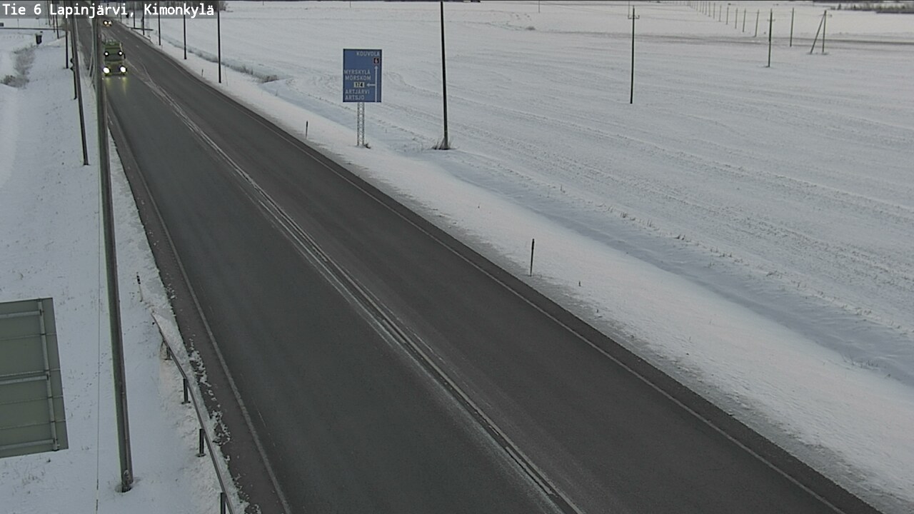 Kelikamerat Kuva Tie 6 Lapinjärvi, Kimonkylä, Lapinjärvi, Uusimaa