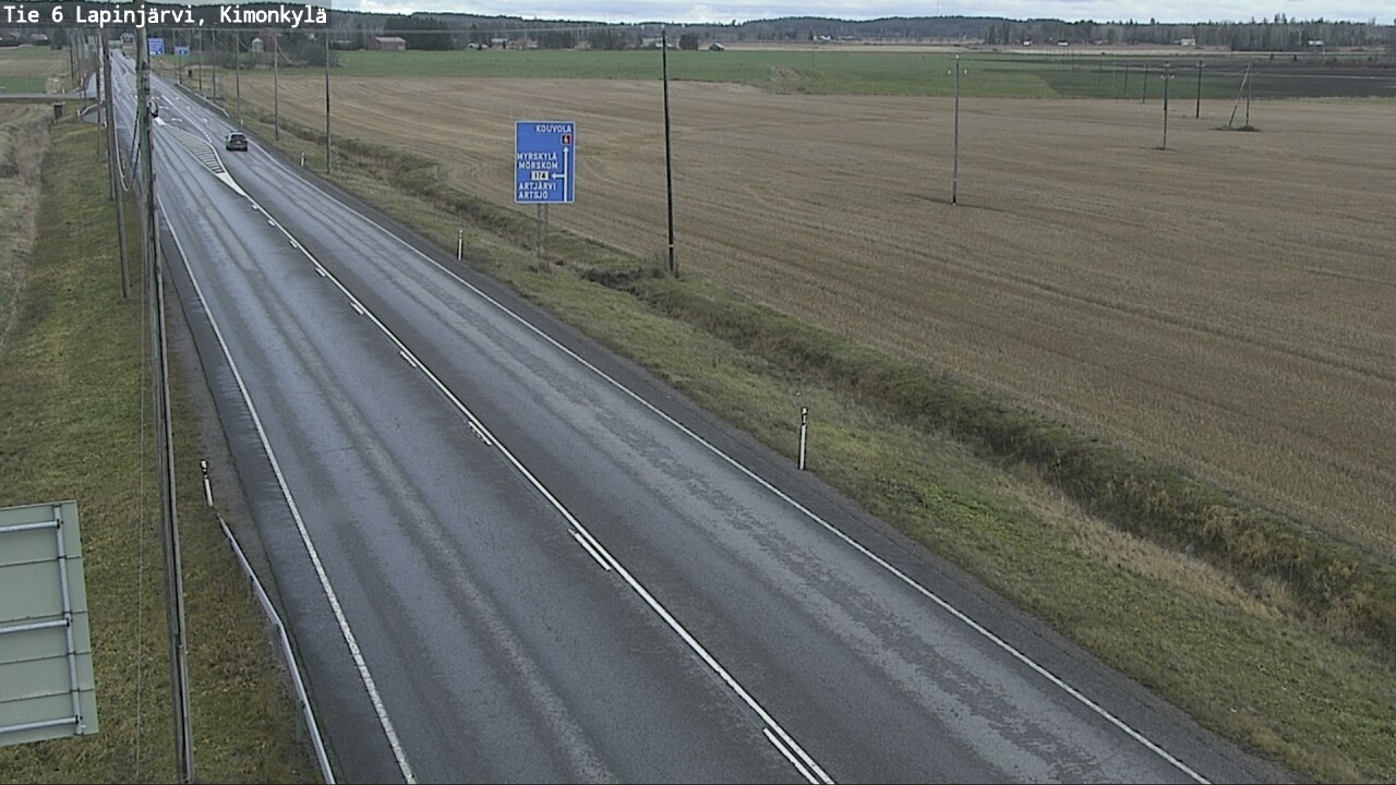 Kelikamerat Kuva Tie 6 Lapinjärvi, Kimonkylä, Lapinjärvi, Uusimaa