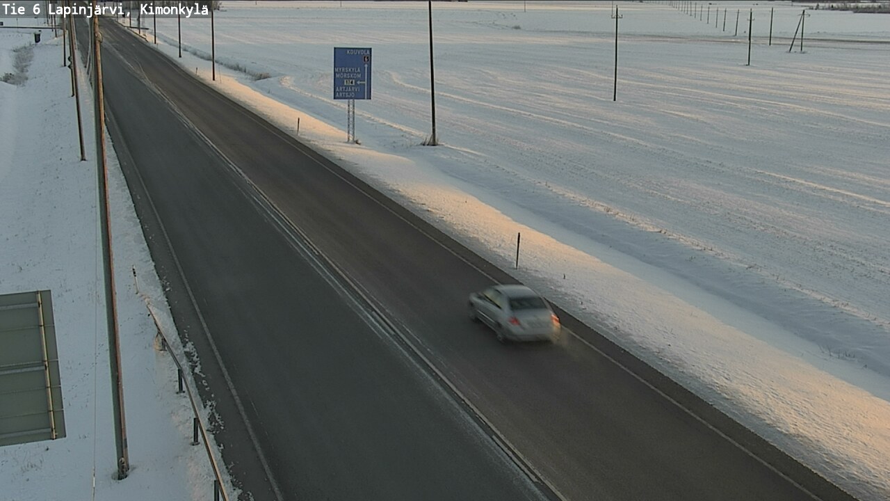 Kelikamerat Kuva Tie 6 Lapinjärvi, Kimonkylä, Lapinjärvi, Uusimaa