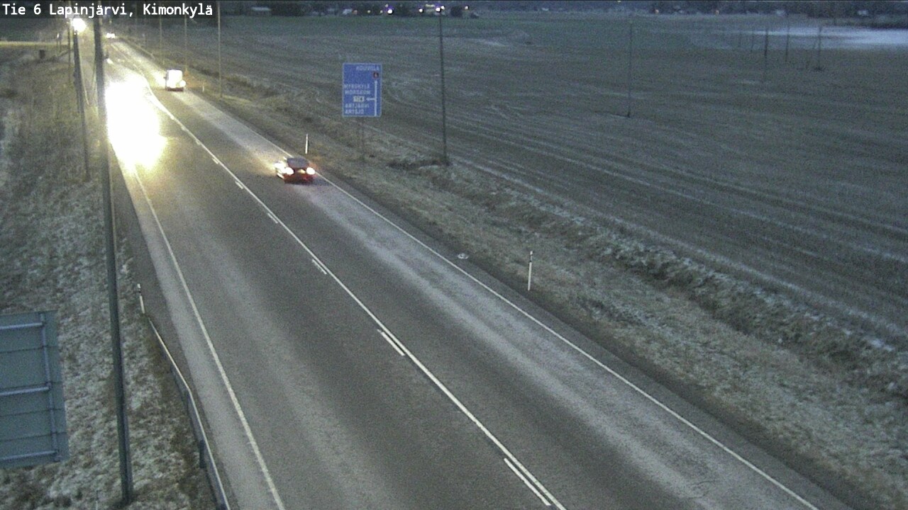 Kelikamerat Kuva Tie 6 Lapinjärvi, Kimonkylä, Lapinjärvi, Uusimaa