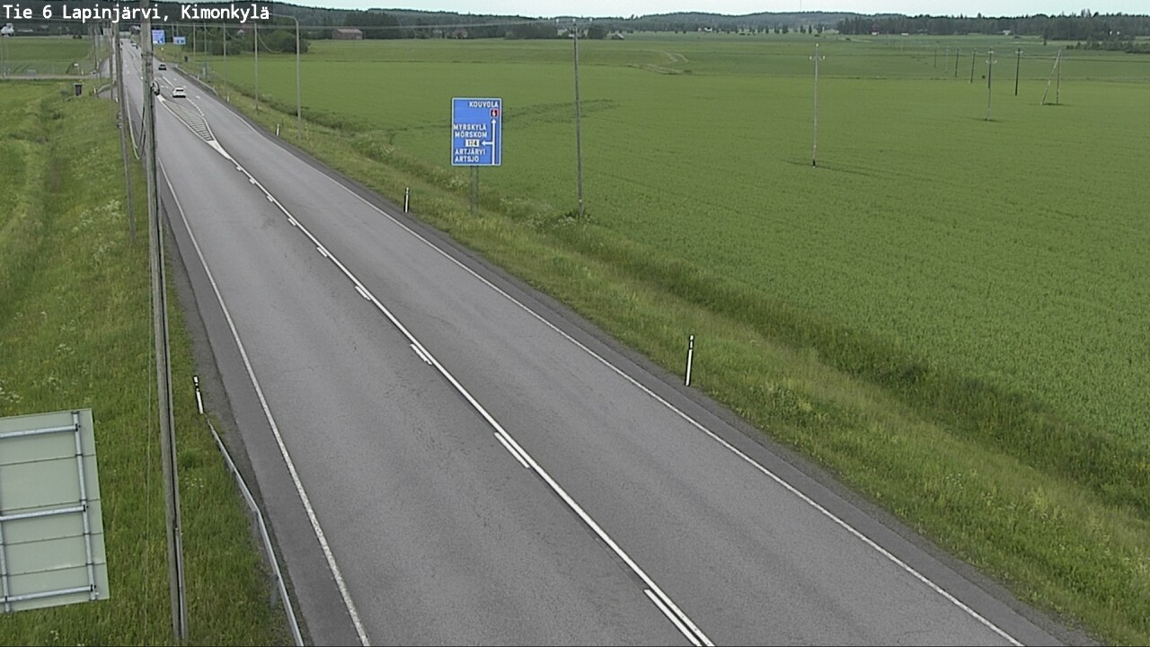 Kelikamerat Kuva Tie 6 Lapinjärvi, Kimonkylä, Lapinjärvi, Uusimaa