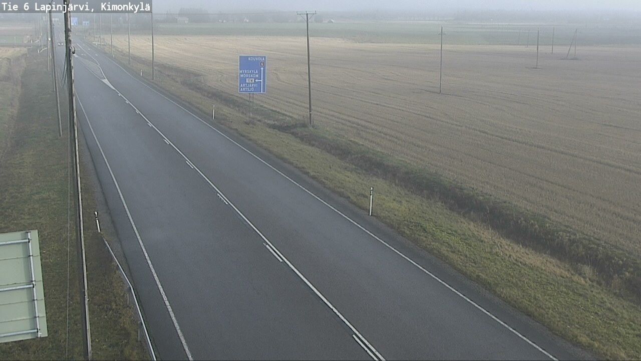 Kelikamerat Kuva Tie 6 Lapinjärvi, Kimonkylä, Lapinjärvi, Uusimaa