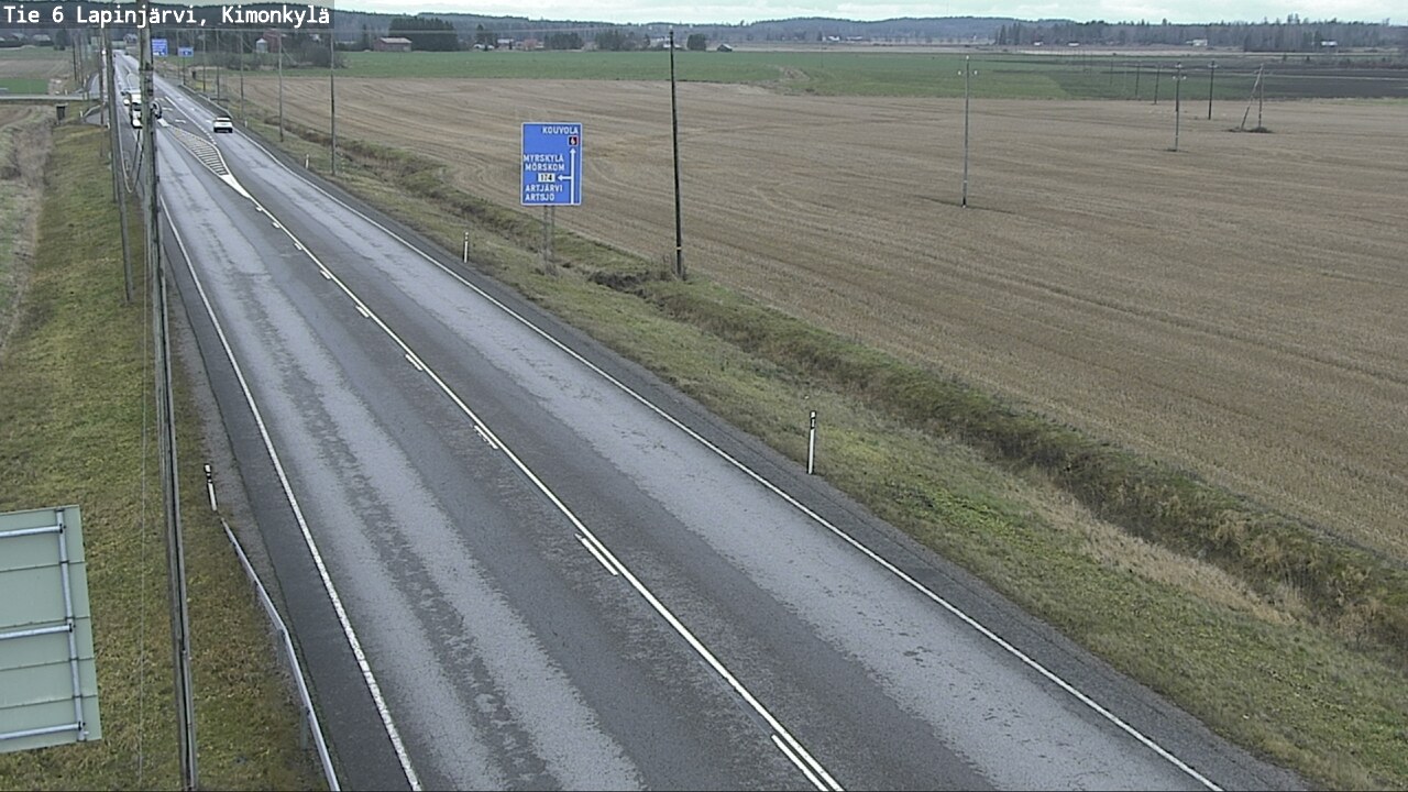 Kelikamerat Kuva Tie 6 Lapinjärvi, Kimonkylä, Lapinjärvi, Uusimaa