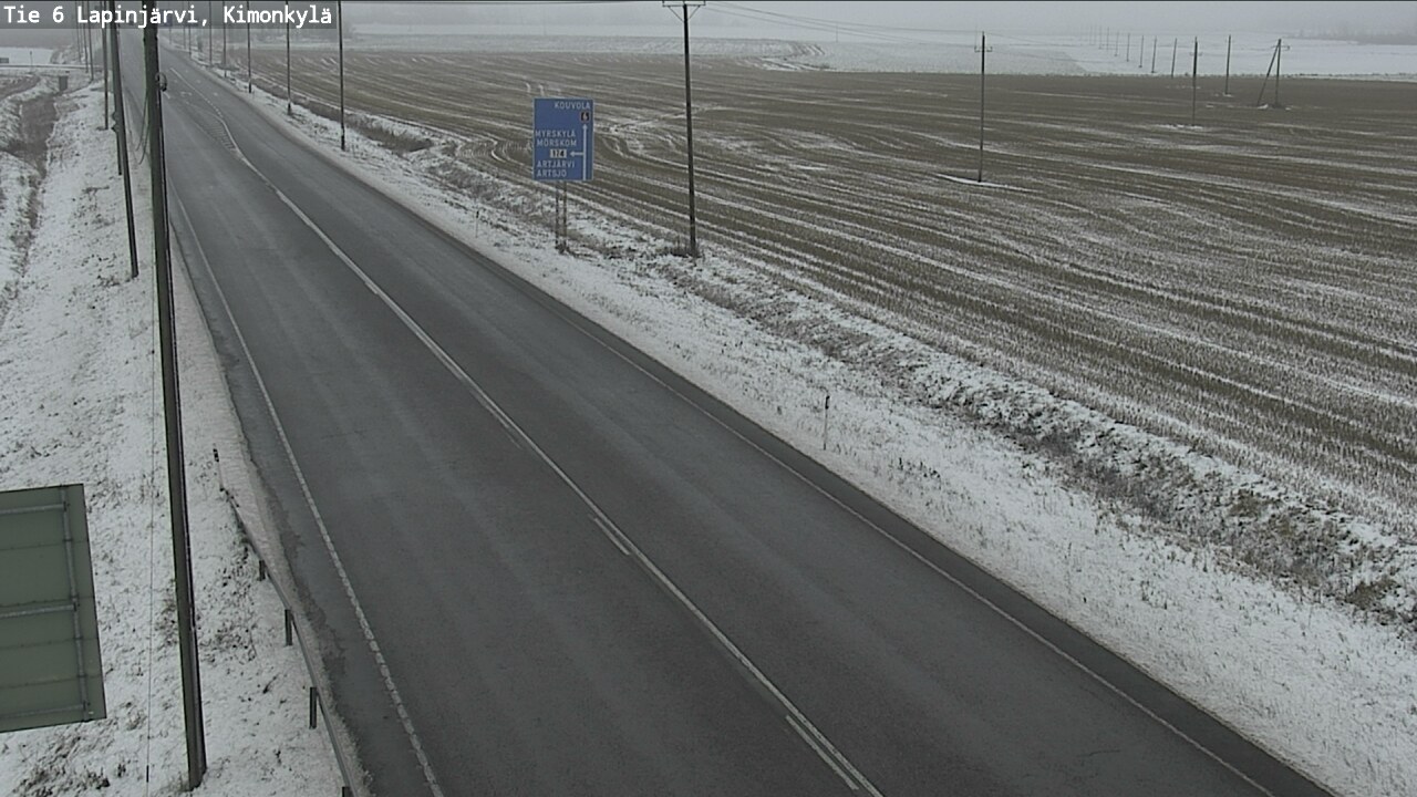 Kelikamerat Kuva Tie 6 Lapinjärvi, Kimonkylä, Lapinjärvi, Uusimaa