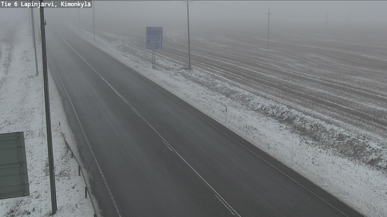 Kelikamerat Kuva Tie 6 Lapinjärvi, Kimonkylä, Lapinjärvi, Uusimaa