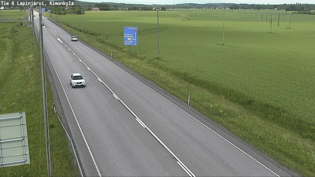 Kelikamerat Kuva Tie 6 Lapinjärvi, Kimonkylä, Lapinjärvi, Uusimaa