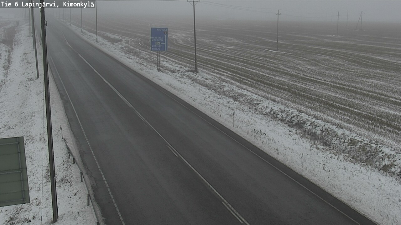 Kelikamerat Kuva Tie 6 Lapinjärvi, Kimonkylä, Lapinjärvi, Uusimaa