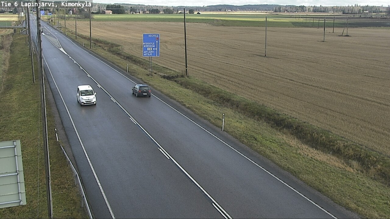 Kelikamerat Kuva Tie 6 Lapinjärvi, Kimonkylä, Lapinjärvi, Uusimaa