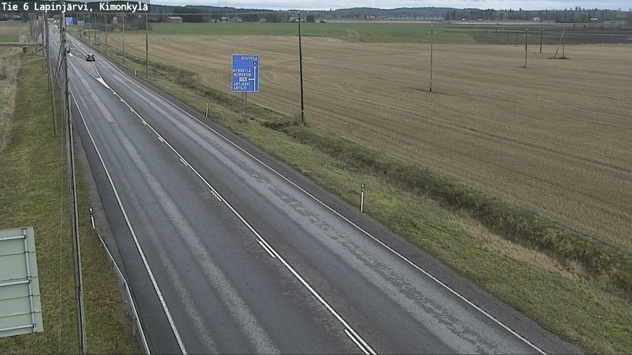 Kelikamerat Kuva Tie 6 Lapinjärvi, Kimonkylä, Lapinjärvi, Uusimaa
