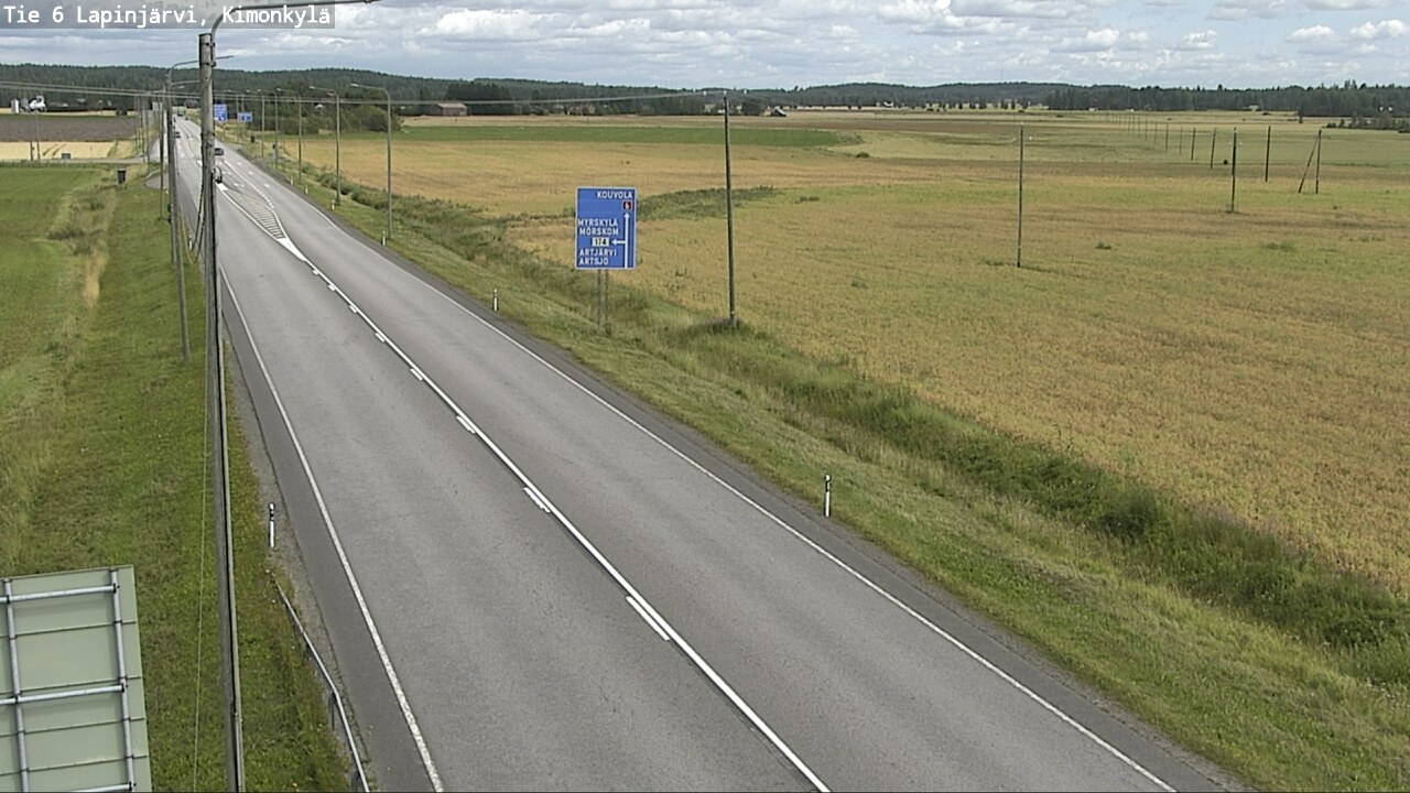 Kelikamerat Kuva Tie 6 Lapinjärvi, Kimonkylä, Lapinjärvi, Uusimaa