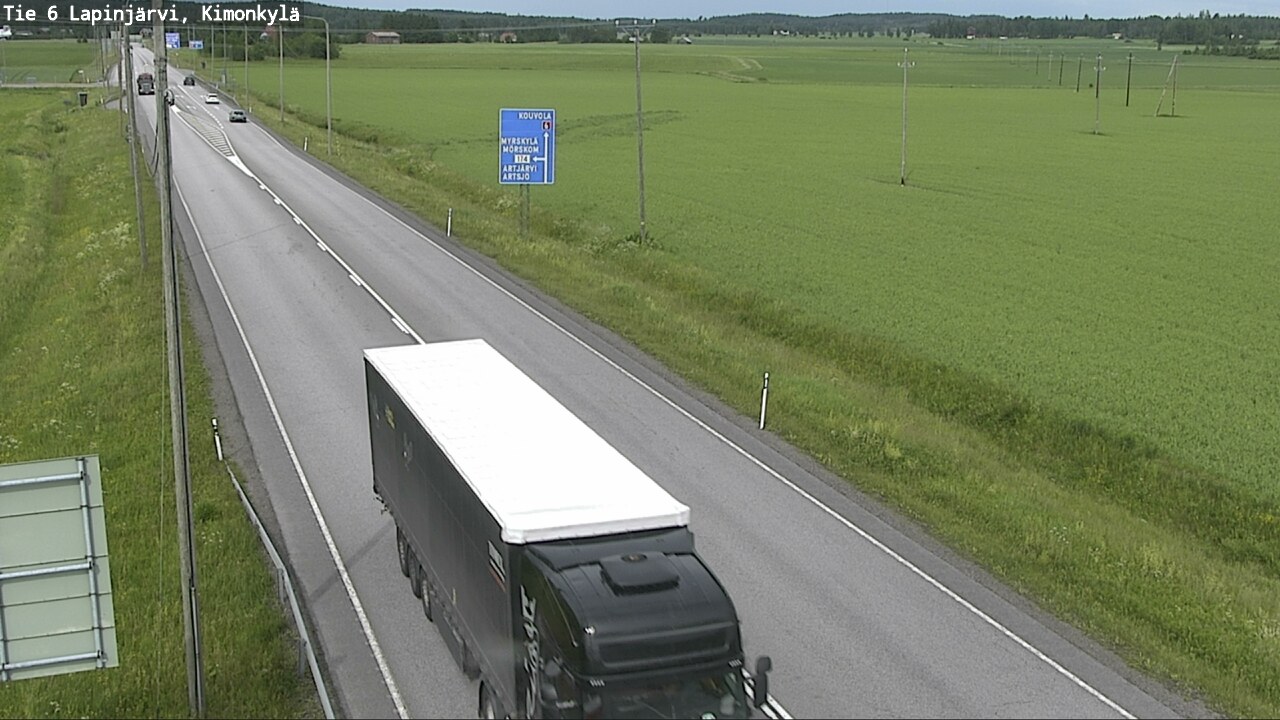 Kelikamerat Kuva Tie 6 Lapinjärvi, Kimonkylä, Lapinjärvi, Uusimaa