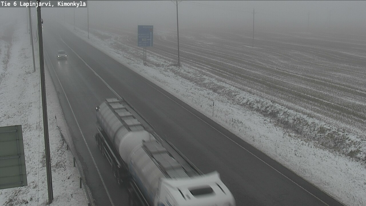 Kelikamerat Kuva Tie 6 Lapinjärvi, Kimonkylä, Lapinjärvi, Uusimaa