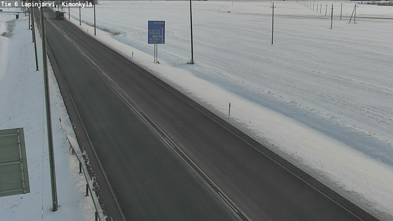 Kelikamerat Kuva Tie 6 Lapinjärvi, Kimonkylä, Lapinjärvi, Uusimaa