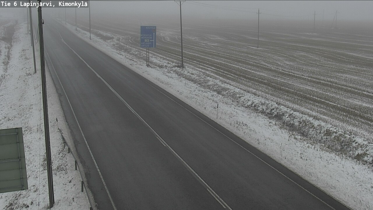 Kelikamerat Kuva Tie 6 Lapinjärvi, Kimonkylä, Lapinjärvi, Uusimaa