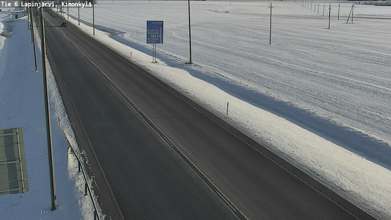 Kelikamerat Kuva Tie 6 Lapinjärvi, Kimonkylä, Lapinjärvi, Uusimaa