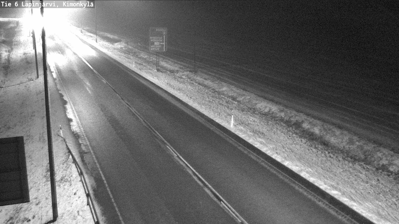 Kelikamerat Kuva Tie 6 Lapinjärvi, Kimonkylä, Lapinjärvi, Uusimaa