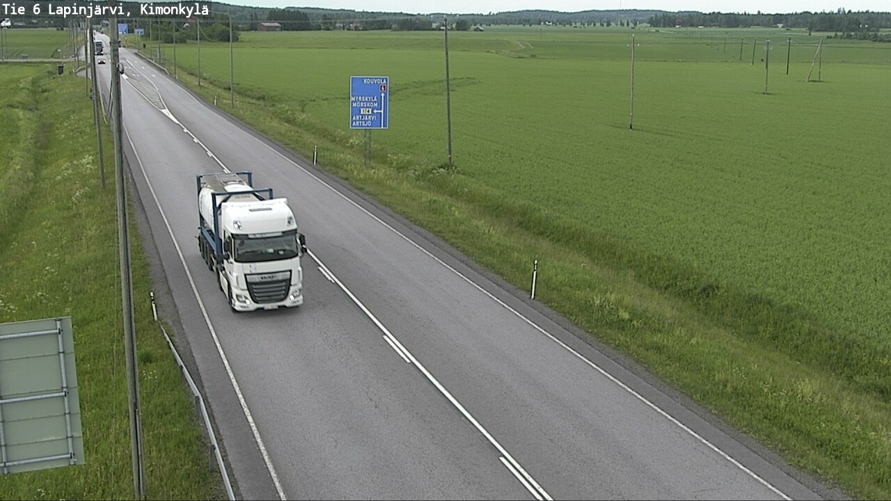 Kelikamerat Kuva Tie 6 Lapinjärvi, Kimonkylä, Lapinjärvi, Uusimaa