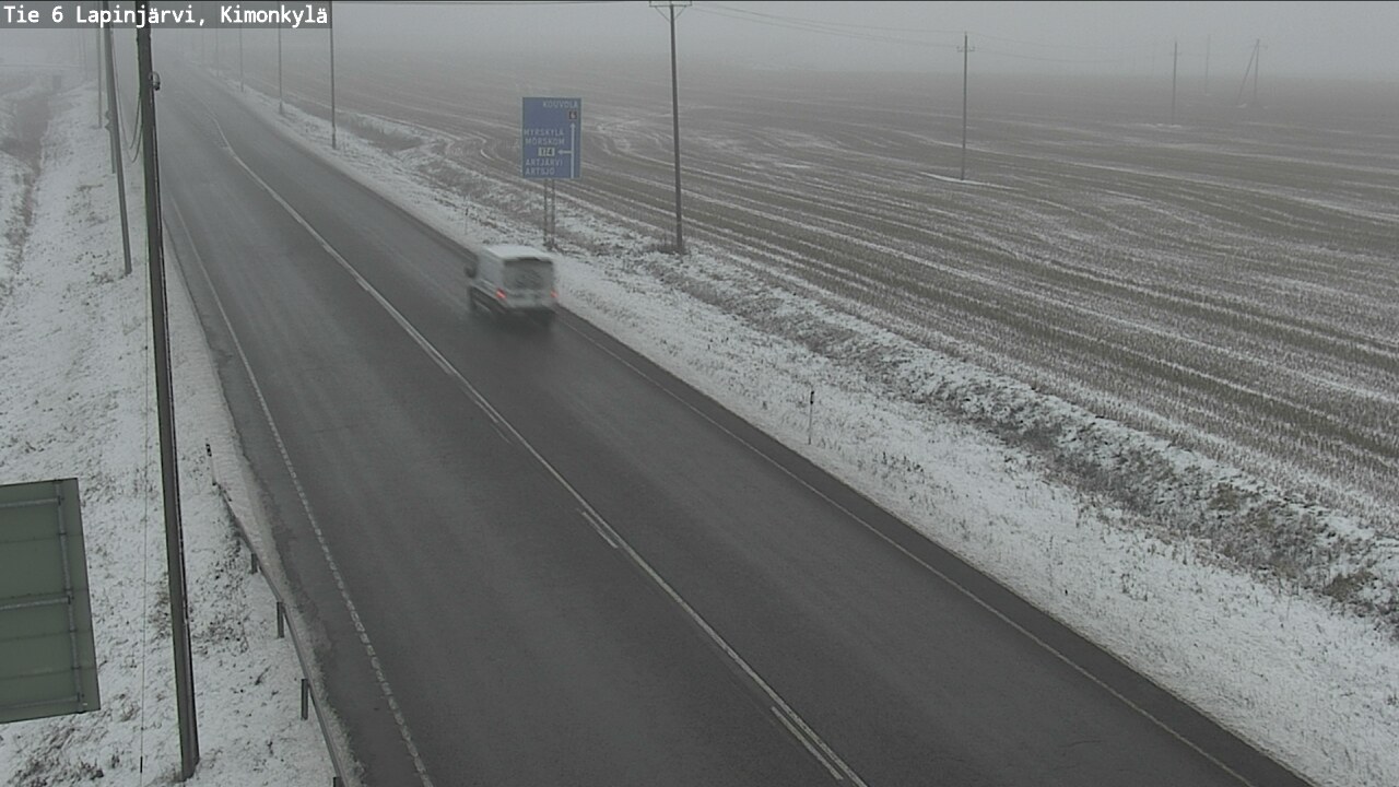 Kelikamerat Kuva Tie 6 Lapinjärvi, Kimonkylä, Lapinjärvi, Uusimaa