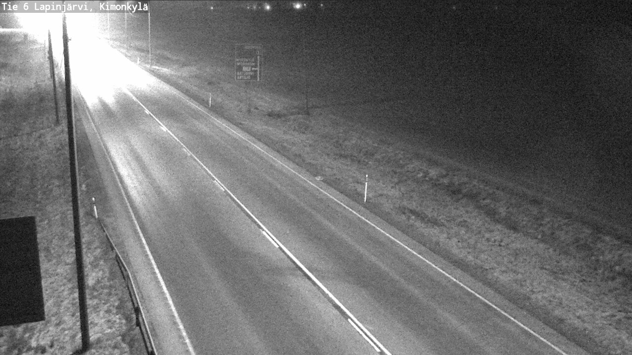 Kelikamerat Kuva Tie 6 Lapinjärvi, Kimonkylä, Lapinjärvi, Uusimaa