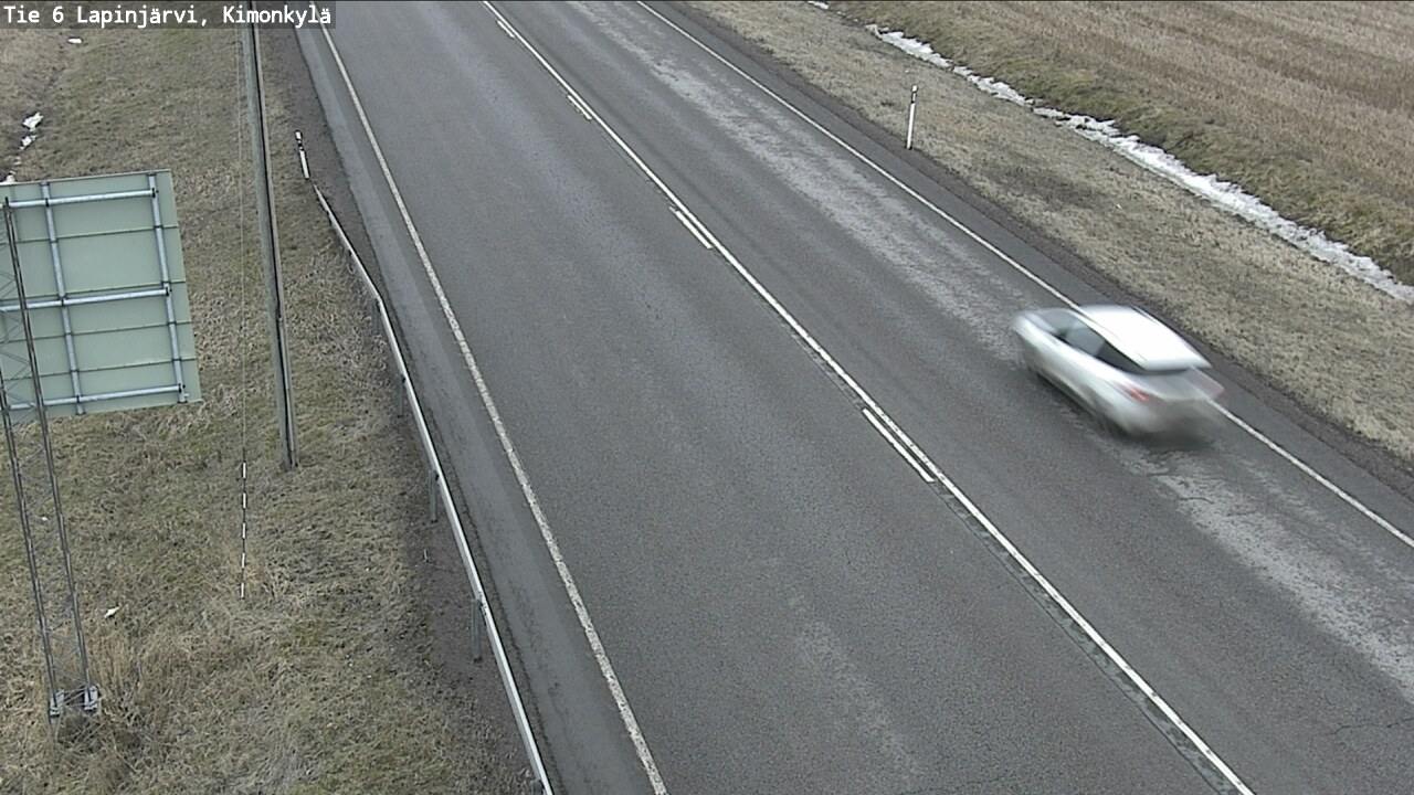 Weather Camera Image Road 6 Lapinjärvi, Kimonkylä, Lapinjärvi, Uusimaa