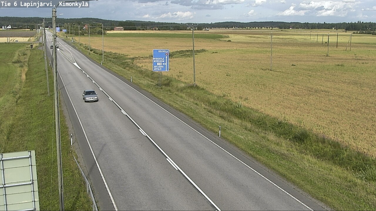Kelikamerat Kuva Tie 6 Lapinjärvi, Kimonkylä, Lapinjärvi, Uusimaa