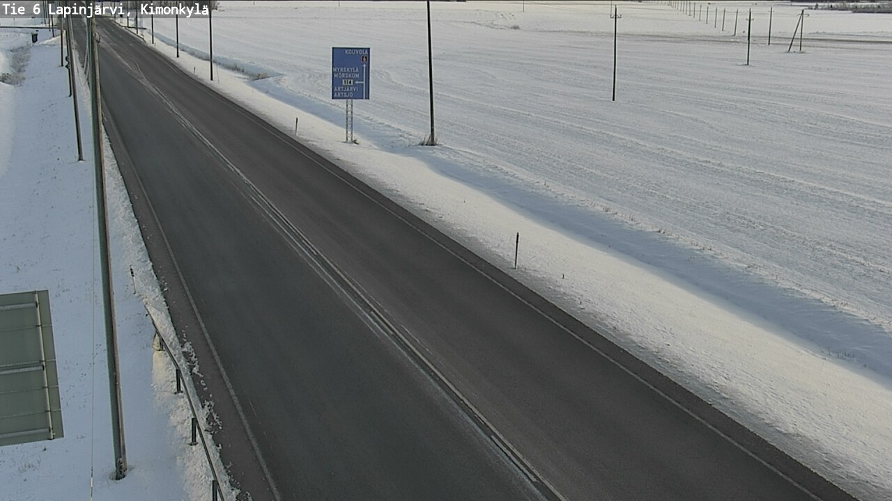 Kelikamerat Kuva Tie 6 Lapinjärvi, Kimonkylä, Lapinjärvi, Uusimaa