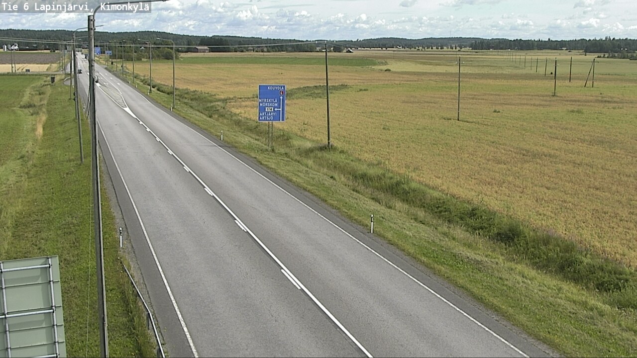 Kelikamerat Kuva Tie 6 Lapinjärvi, Kimonkylä, Lapinjärvi, Uusimaa