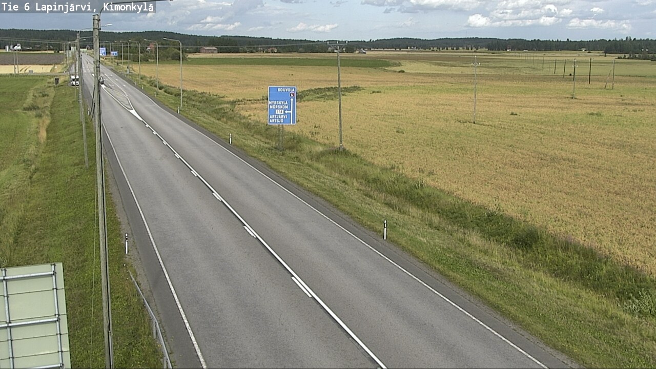 Kelikamerat Kuva Tie 6 Lapinjärvi, Kimonkylä, Lapinjärvi, Uusimaa