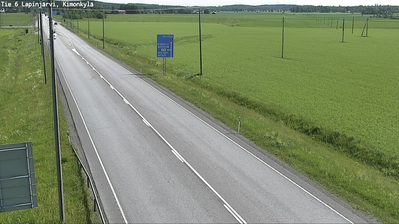 Kelikamerat Kuva Tie 6 Lapinjärvi, Kimonkylä, Lapinjärvi, Uusimaa