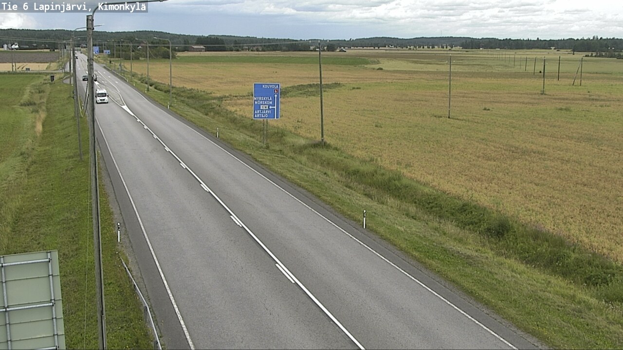 Kelikamerat Kuva Tie 6 Lapinjärvi, Kimonkylä, Lapinjärvi, Uusimaa