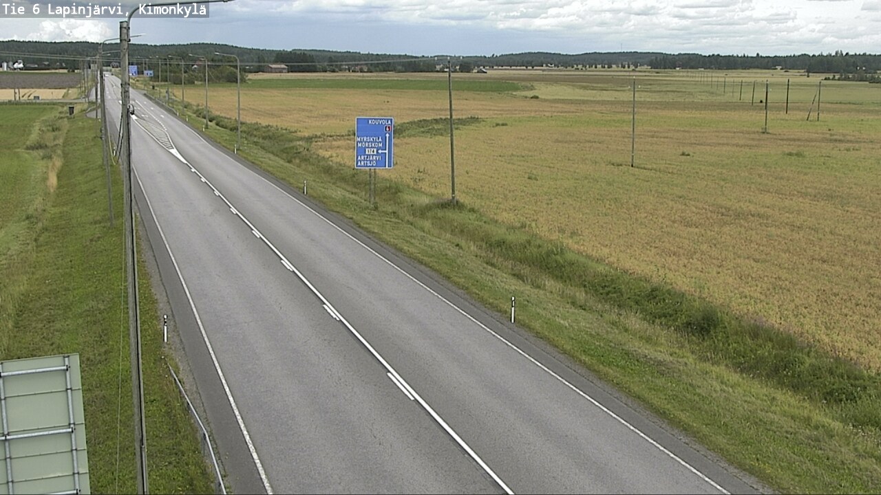 Kelikamerat Kuva Tie 6 Lapinjärvi, Kimonkylä, Lapinjärvi, Uusimaa