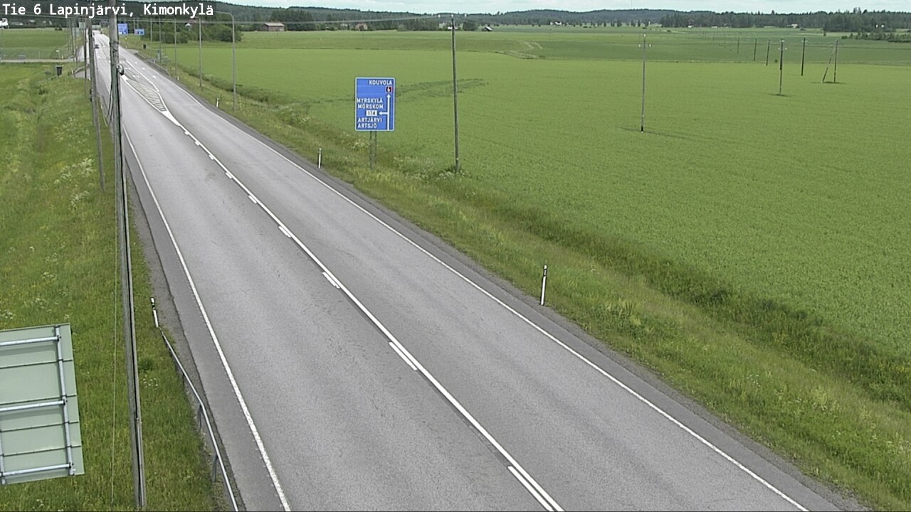 Kelikamerat Kuva Tie 6 Lapinjärvi, Kimonkylä, Lapinjärvi, Uusimaa