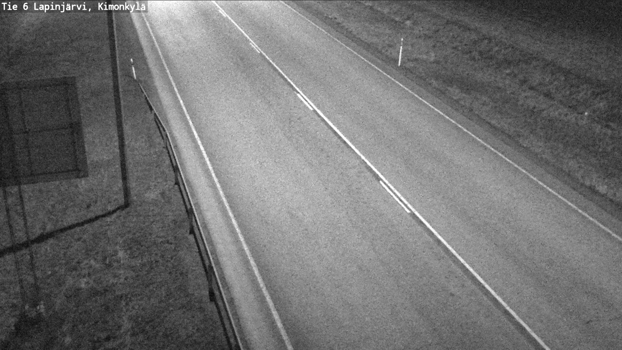Weather Camera Image Väg 6 Lapinjärvi, Kimoböle, Lapinjärvi, Uusimaa