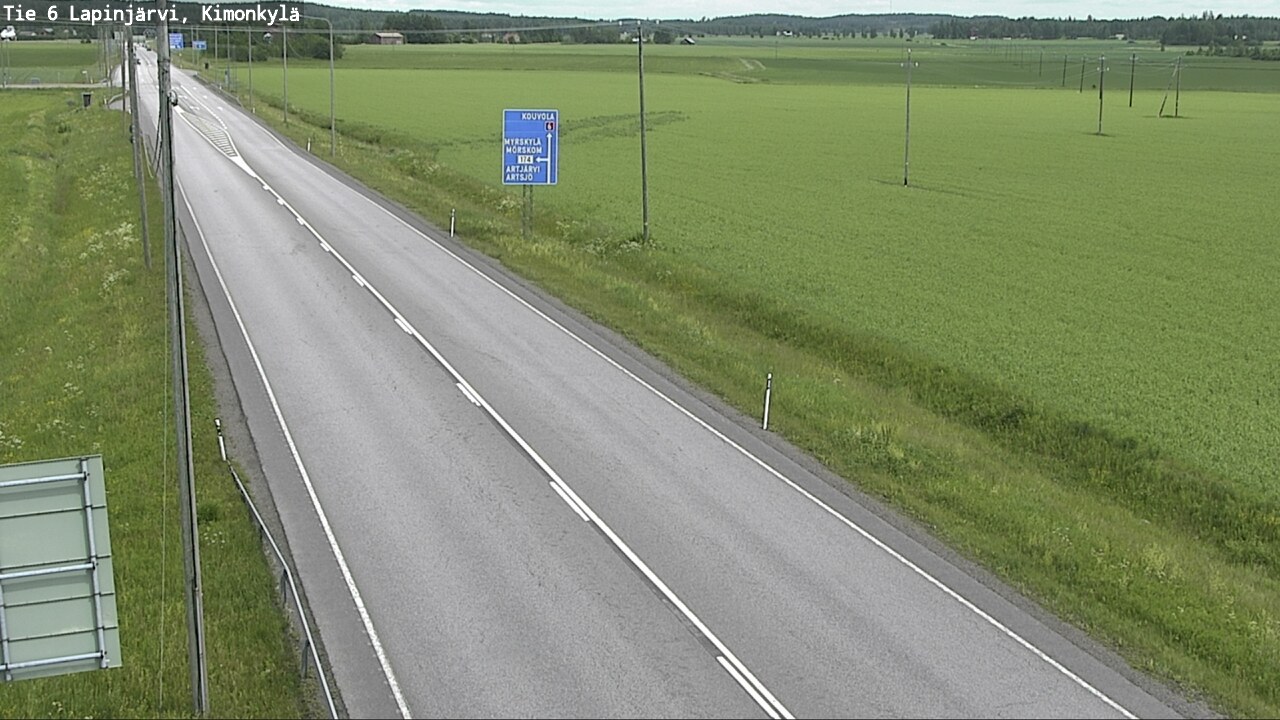 Kelikamerat Kuva Tie 6 Lapinjärvi, Kimonkylä, Lapinjärvi, Uusimaa