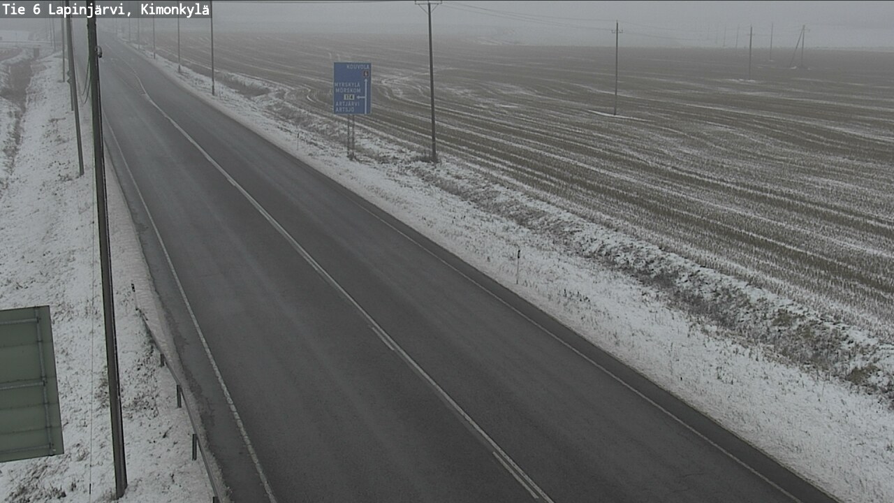 Kelikamerat Kuva Tie 6 Lapinjärvi, Kimonkylä, Lapinjärvi, Uusimaa