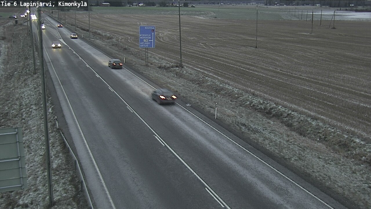 Kelikamerat Kuva Tie 6 Lapinjärvi, Kimonkylä, Lapinjärvi, Uusimaa
