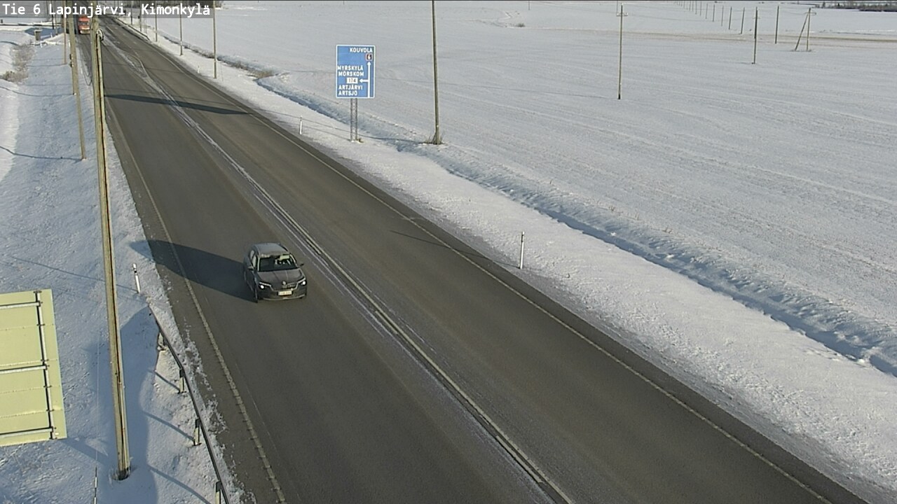 Kelikamerat Kuva Tie 6 Lapinjärvi, Kimonkylä, Lapinjärvi, Uusimaa