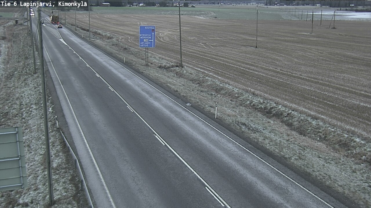 Kelikamerat Kuva Tie 6 Lapinjärvi, Kimonkylä, Lapinjärvi, Uusimaa