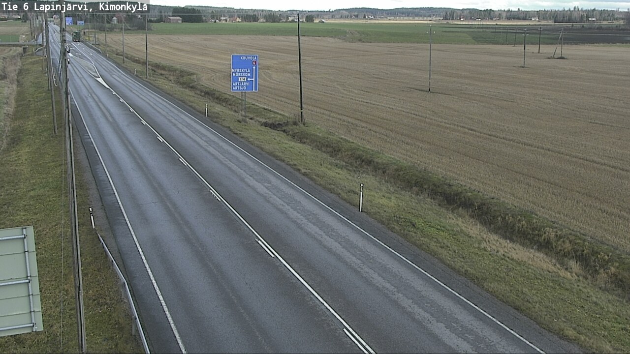 Kelikamerat Kuva Tie 6 Lapinjärvi, Kimonkylä, Lapinjärvi, Uusimaa