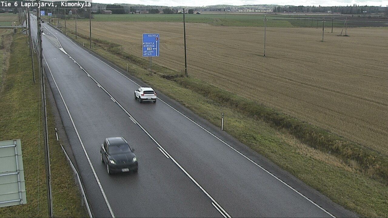 Kelikamerat Kuva Tie 6 Lapinjärvi, Kimonkylä, Lapinjärvi, Uusimaa