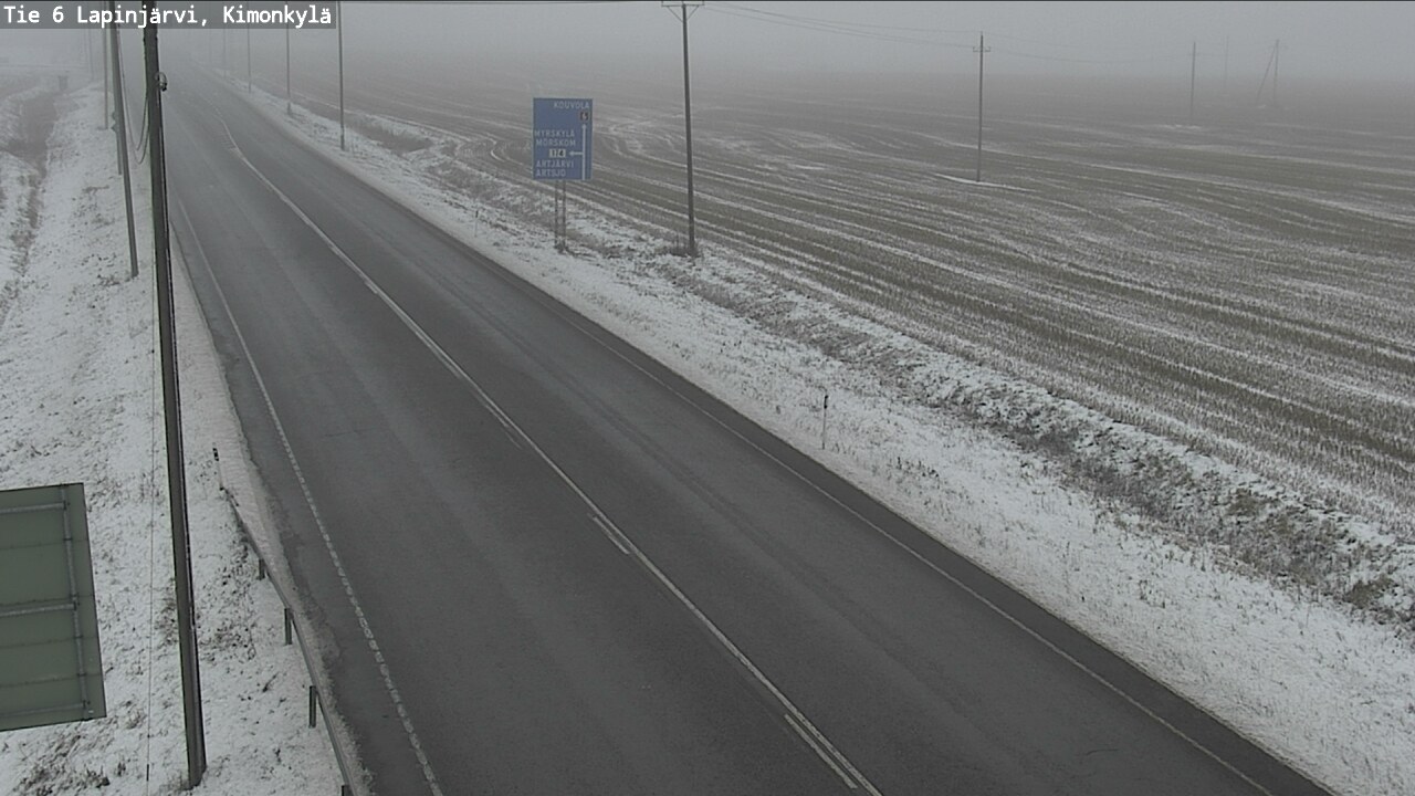 Kelikamerat Kuva Tie 6 Lapinjärvi, Kimonkylä, Lapinjärvi, Uusimaa